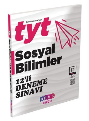 TYT Sosyal Bilimler 12 li Deneme Kolektif Fiyat Satın Al D R