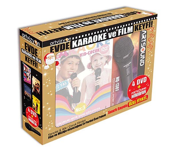 Evde Karaoke ve Film Keyfi 2 D&amp;R Kültür, Sanat ve Eğlence Dünyası