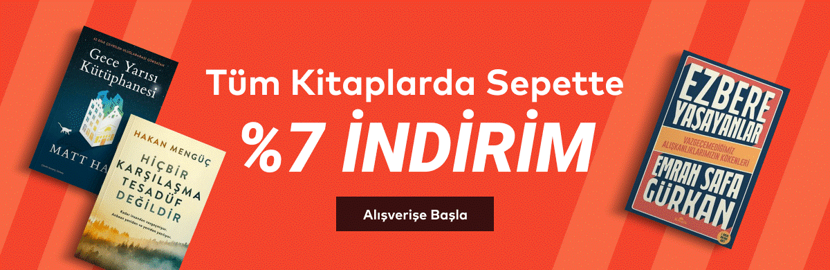 Tüm Kitaplarda Sepette %7 İndirim