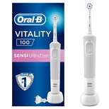 Oral-B Vitality D100 Şarjlı Diş Fırçası-Beyaz 