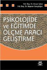 Psikolojide ve Eğitimde Ölçme Aracı Geliştirme