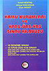 Kamu Kurumları ve KPDS ÜSD YDS Sınav Klavuzu