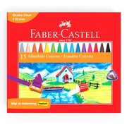 Faber Castell Silinebilir Mum Boya 15 Renk