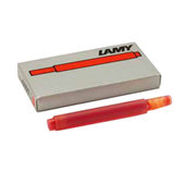 Lamy Dolma Kalem Kartusu Kirmizi 5'li T10K