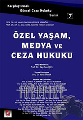 Özel Yaşam Medya ve Ceza Hukuku