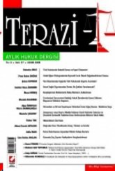 Terazi Aylık Hukuk Dergisi Sayı: 27