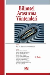 Bilimsel Araştırma Yöntemleri