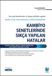 Kambiyo Senetlerinde Sıkça Yapılan Hatalar