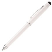 Cross Tech3 Beyaz-Krom Multifonksiyon & Stylus Kalem At0090-9