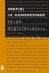 SBKP(B) 18. Kongresinde Tüzük Değişiklikleri