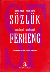 Sözlük Ferheng Kürtçe - Türkçe  - Kurdi - Tırki