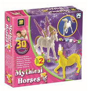 Amav DA2484 3D Ikili Mistik Atlar Boyama Seti 