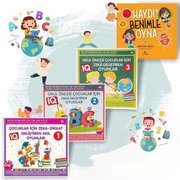 Çocuklar İçin Zeka Geliştiren Oyunlar - 4 Kitap Takım