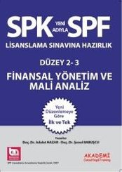 SPK Lisanslama Sınavlarına Hazırlık Düzey 2 - 3 Finansal Yönetim ve Mali Analiz