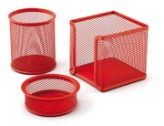 Mas Perfore Üçlü Set (Kirmizi) 0505
