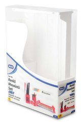 Mas Renkli Masa Seti - Vivid - Beyaz  0882