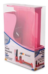 Mas Renkli Masa Seti - Vivid - Pembe 0882