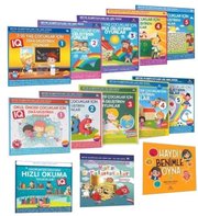 6-12 Yaş ve Üstü Çocuklar İçin Zeka Geliştiren Oyunlar - 13 Kitap Takım