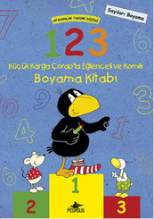 1-2-3 Küçük Karga Çorap'la Eğlenceli ve Komik Boyama Kitabı