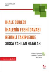 İhale Süreci İhalenin Feshi Davası Rehinli Takiplerde Sıkça Yapılan Hatalar