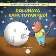 Dolunaya Kafa Tutan Kedi