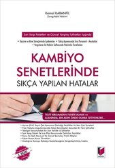Kambiyo Senetlerinde Sıkça Yapılan Hatalar