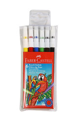 Faber-Castell Keçeli Kalem 6 Renk Yıkanabilir
