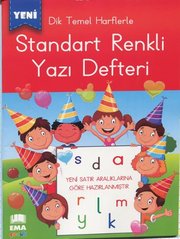 Standart Renkli Yazı Defteri