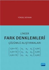Lineer Fark Denklemleri Çözümlü Alıştırmaları