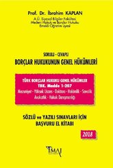 Sorulu-Cevaplı Borçlar Hukukunun Genel Hükümleri