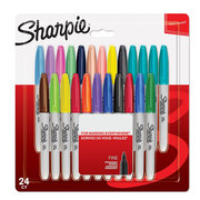 Sharpie Fine Permanent Karışık 24'lü Markör Kalem Seti