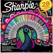 Sharpie Fine Permanent 28'li Kutu Tavus Kuşu Markör Kalem