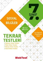 7.Sınıf Sosyal Bilgiler Tekrar Testleri