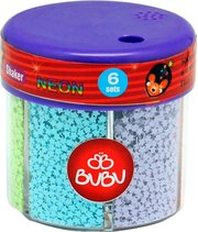 Bu-Bu Yıldızlı Kalpli Pul Standı 60 Gr 6'lı - Bubu-Pls001