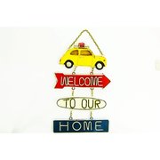 Mnk Dekoratif MetalKapıYazısı Araba