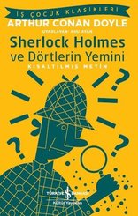 Sherlock Holmes ve Dörtlerin Yemini-Kısaltılmış Metin-İş Çocuk Klasikleri doğrulanmış Türkçe kitap kapağı
