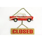 Mnk Dekoratif Metal Kapı Yazısı Araba