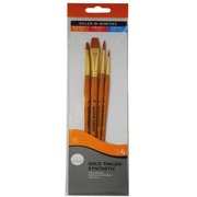 Daler Rowney Taklon 4lü Kısa Fırça Seti 21620401