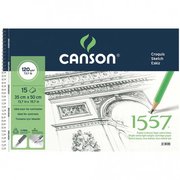 Canson 1557 35x50 120 gr 15 Yaprak Resim ve Eskiz Çizim Blok