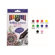 Artline Fine Pen 10Lu Supreme Assorted Box