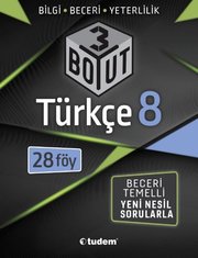 8. Sınıf 3 Boyut Türkçe