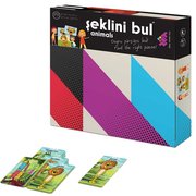 Zet Zeka Şeklini Bul Animals Eğitici Oyun 