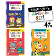 Küçük Dahiler Aktivite Seti 4+Yaş - 3 Kitap Takım