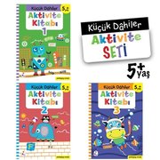 Küçük Dahiler Aktivite Seti 5+Yaş - 3 Kitap Takım