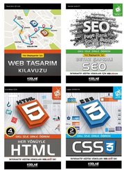 Hızlı ve Kolay Web Tasarım Seti 2 - 4 Kitap Takım