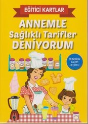 Annemle Sağlıklı Tarifler Deniyorum Eğitici Kartlar