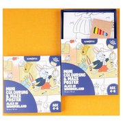 Kidmosfer Alice Harikalar Diyarında Boyama ve Labirent Poster