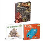 Hayvanları Seviyorum Organik Seti - 3 Kitap Takım