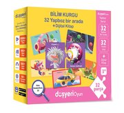 Düşyeri Bilim Kurgu 32 Adet Puzzle 