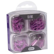 Mas Cubbie Gökkuşağı 4lü Ofis Seti Mor